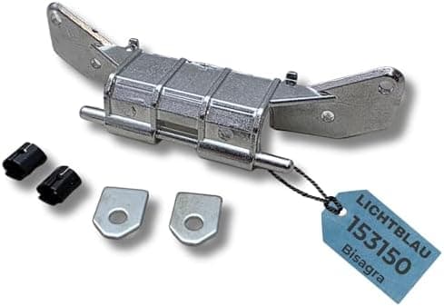 LICHTBLAU Metal Door Hinge 153150 for Bosch Siemens Porthole Washing Machine 163128, 066792, 285049, 285049